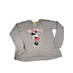 Gray Minnie Mouse girls top - medium 7/8 from Disney